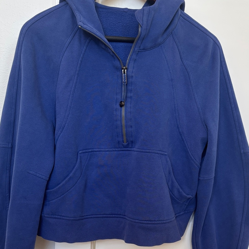 Scuba Oversized Half-Zip Hoodie